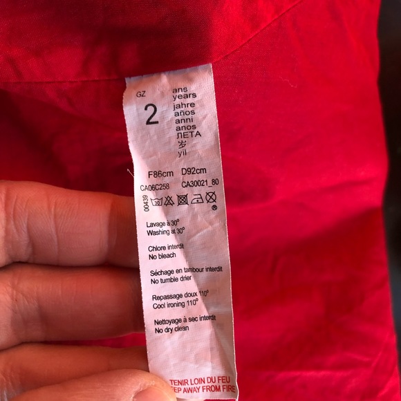 CATIMINI Designed in France, 2T Layered Dress - Picture 8 of 8